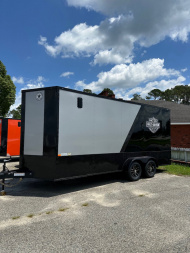 New 2026 ROCK SOLID CARGO Harley Package Motorcycle Trailer