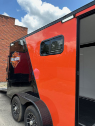 New 2026 ROCK SOLID CARGO 7x16 Harley Edition Motorcycle Trailer