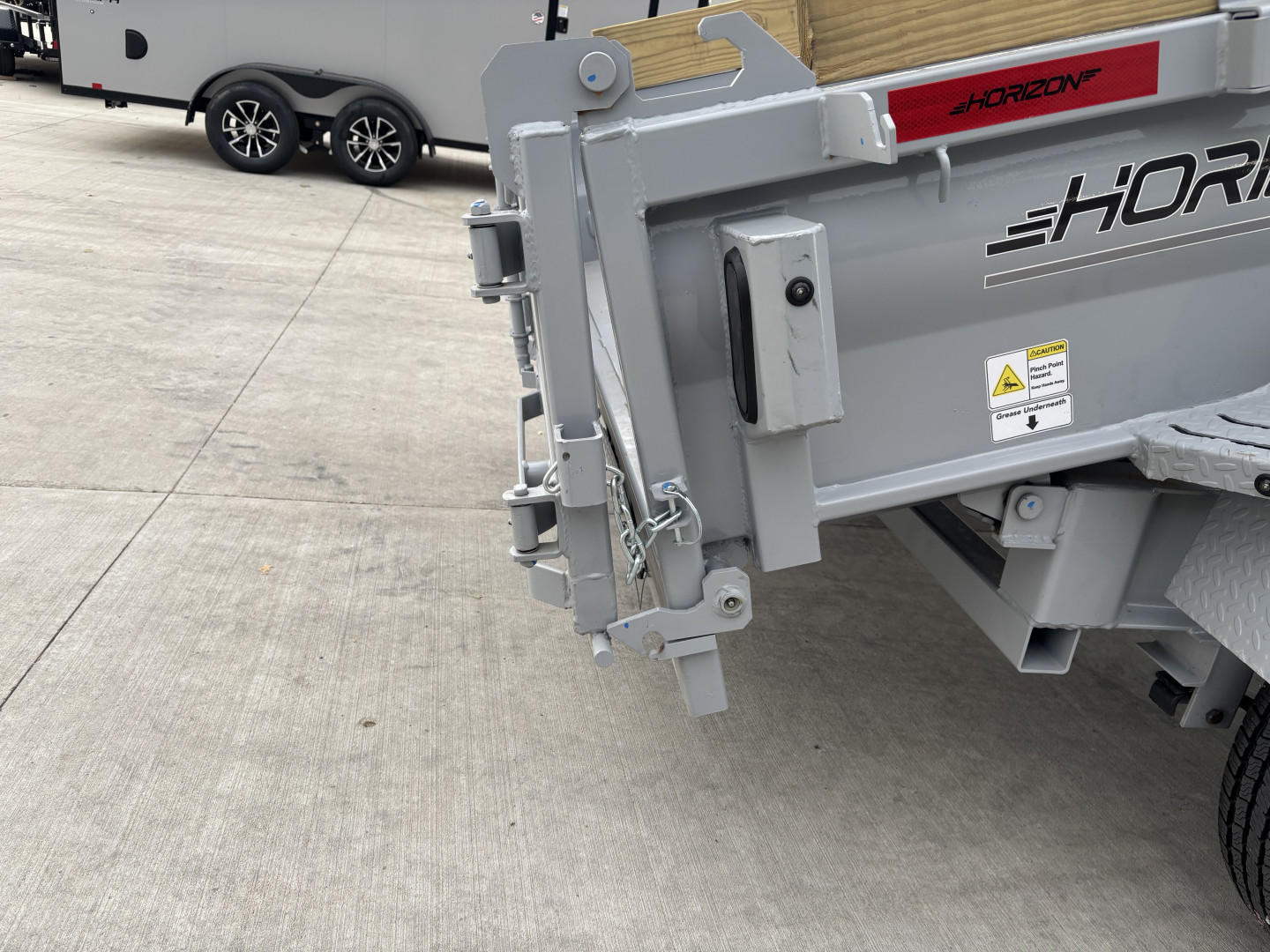 New 2025 Horizon Trailers EZ& 16ft Dump Trailer
