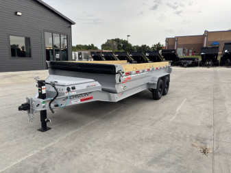 New 2025 Horizon Trailers EZ& 16ft Dump Trailer