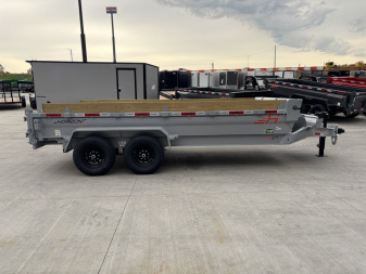 New 2025 Horizon Trailers EZ& 16ft Dump Trailer