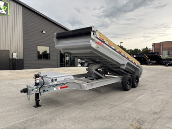 New 2025 Horizon Trailers EZ& 16ft Dump Trailer