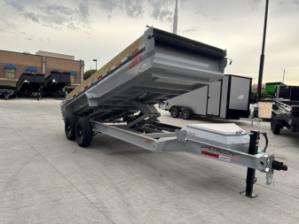 New 2025 Horizon Trailers EZ& 16ft Dump Trailer