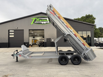 New 2025 Horizon Trailers EZ& 16ft Dump Trailer
