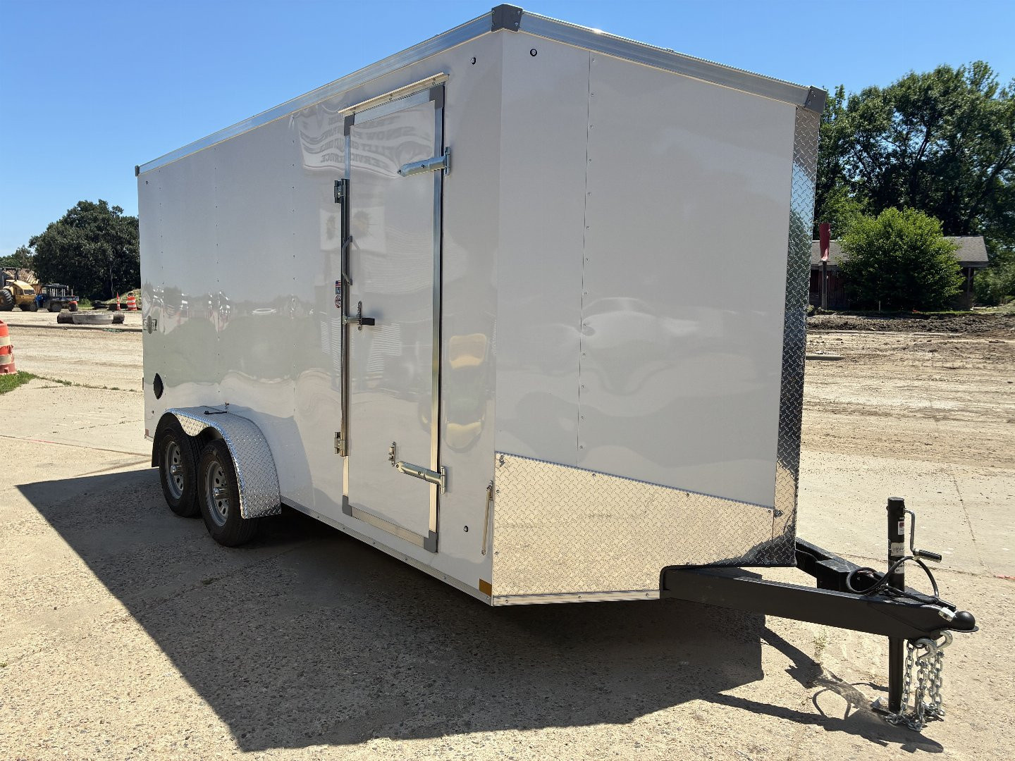 New 2025 Stealth 7x16 Mustang Steel Frame Enclosed / Cargo Trailer 7' Interior