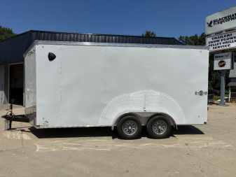 New 2025 Stealth 7x16 Mustang Steel Frame Enclosed / Cargo Trailer 7' Interior
