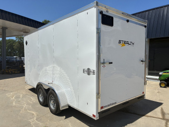 New 2025 Stealth 7x16 Mustang Steel Frame Enclosed / Cargo Trailer 7' Interior
