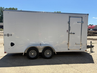 New 2025 Stealth 7x16 Mustang Steel Frame Enclosed / Cargo Trailer 7' Interior