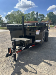 New 2025 Texas Pride Trailers 7x16 14k Dump Trailer