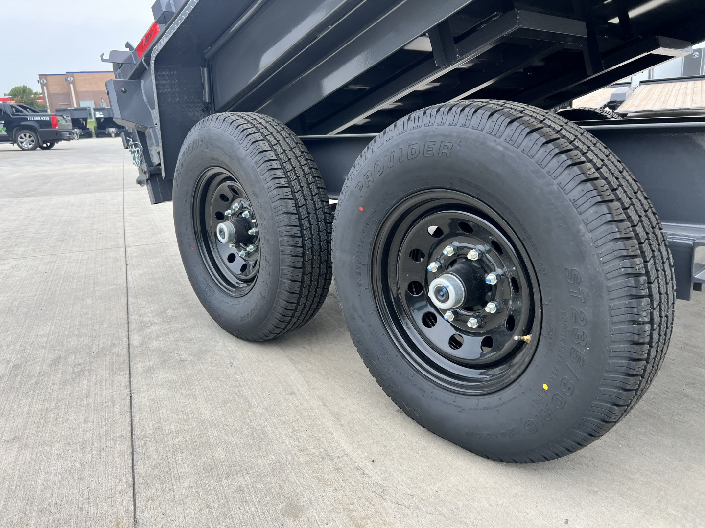 New NEW 2025 Horizon 16’x83”X19” EZ7 Dump Trailer 2-7000 lb axles = 14K