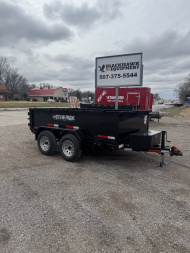 New 6x10 Dump Trailer Texas Pride 7k