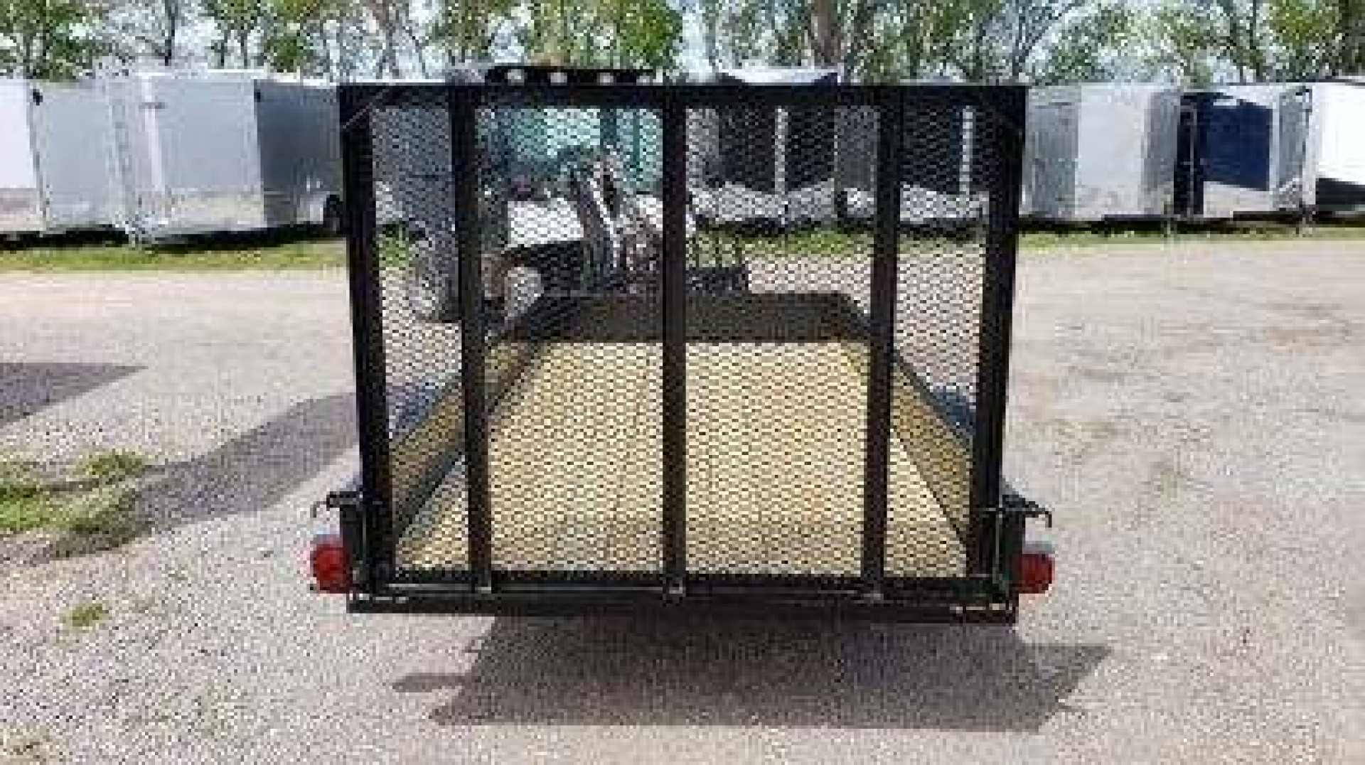 New 2025 Teske Manufacturing 5x10 SSR Wood Floor Utility Trailer
