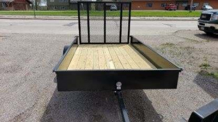 New 2025 Teske Manufacturing 5x10 SSR Wood Floor Utility Trailer