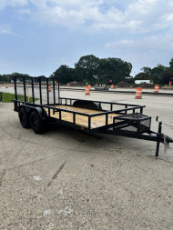 New 2025 Carry-On 7X14 7k Tandem Axle Utility Trailer