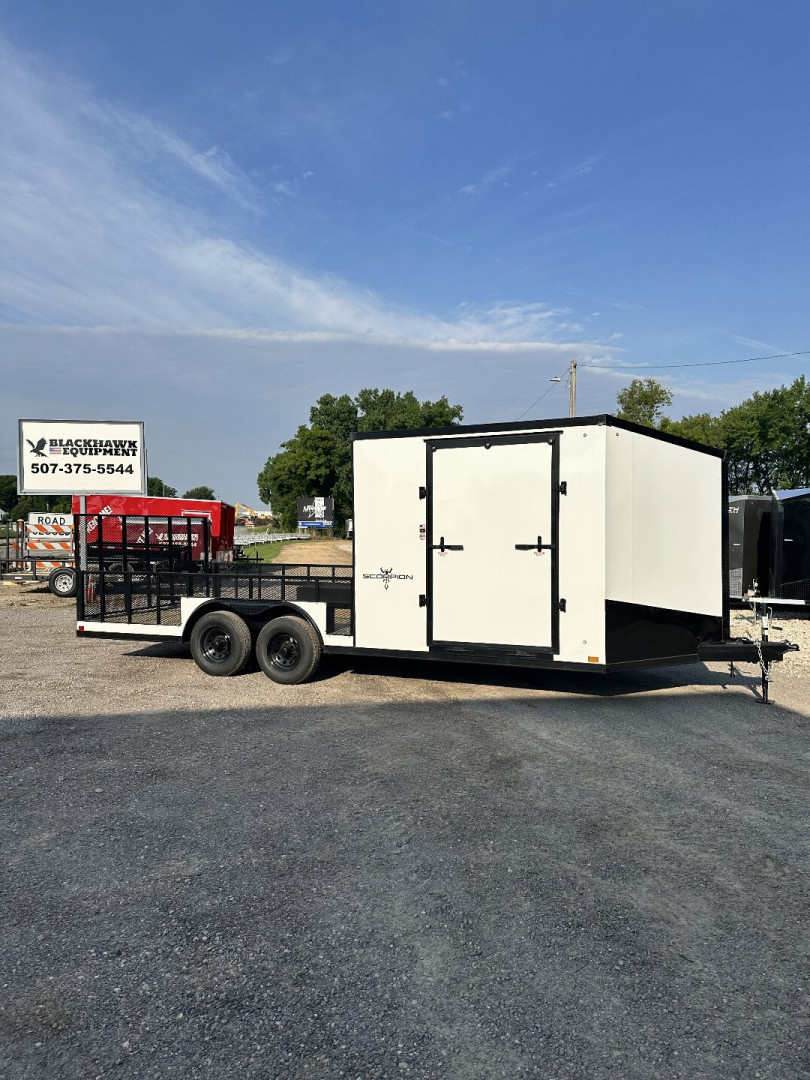STEALTH 6u 28° MCH70s New 2025 Stealth 8.5x20 Stealth Scorpion Enclosed Hybrid Utility