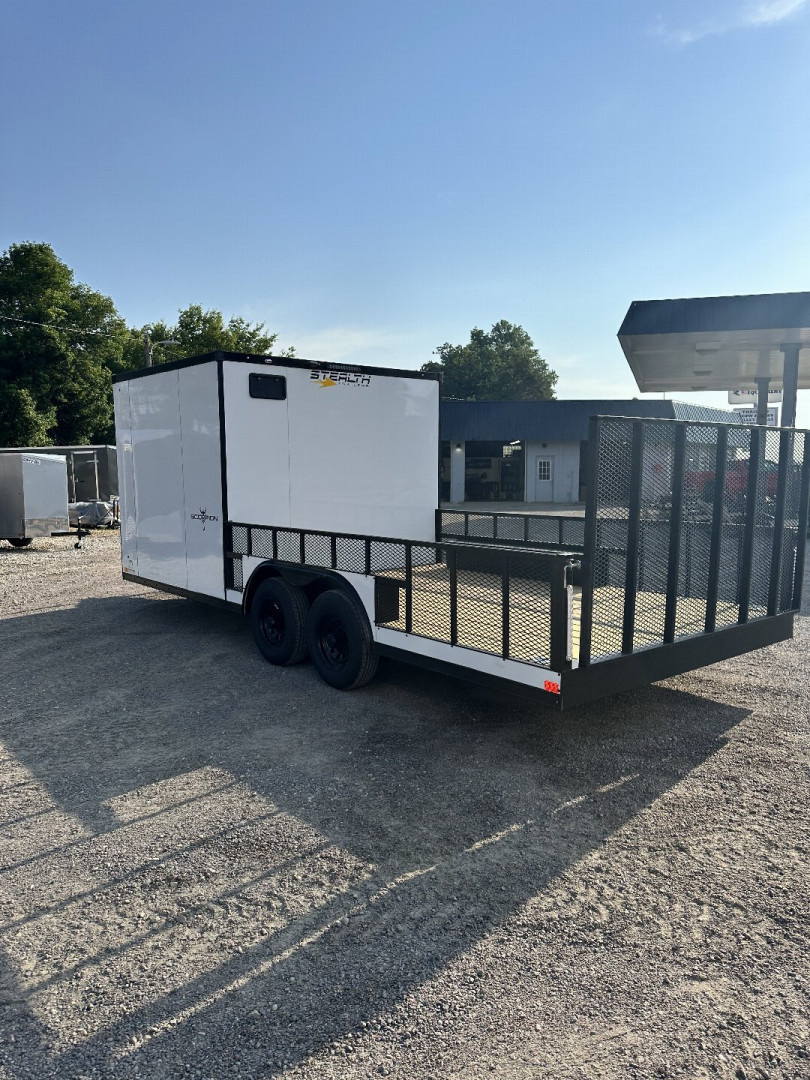 New 2025 Stealth 8.5x20 Stealth Scorpion Enclosed Hybrid Utility Trailer Cargo / Enclosed Trailer