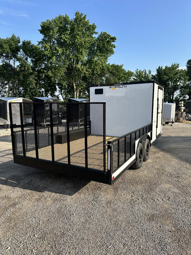 New 2025 Stealth 8.5x20 Stealth Scorpion Enclosed Hybrid Utility Trailer Cargo / Enclosed Trailer