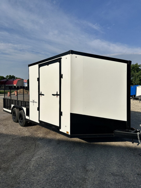 New 2025 Stealth 8.5x20 Stealth Scorpion Enclosed Hybrid Utility Trailer Cargo / Enclosed Trailer