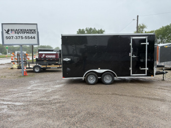 New 2025 Stealth Trailers 7x16 Mustang Steel Frame Enclosed / Cargo Trailer 7' Interior