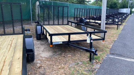 New 2025 P & T Trailers 6.5x12 Utility Trailer