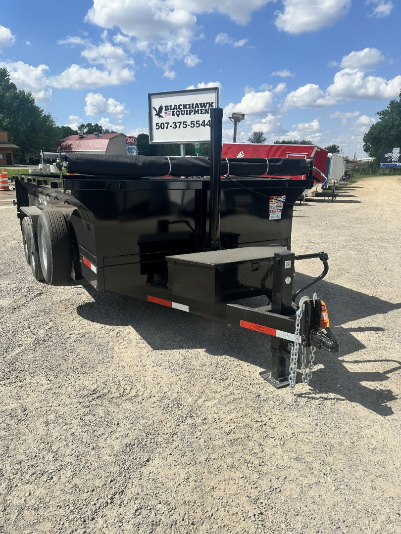 New 2025 Texas Pride Trailers 7x16 14k Dump Trailer