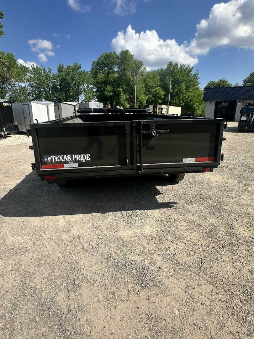 New 2025 Texas Pride Trailers 7x16 14k Dump Trailer