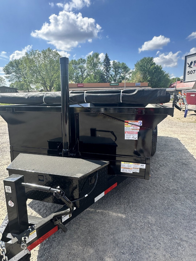 New 2025 Texas Pride Trailers 7x16 14k Dump Trailer