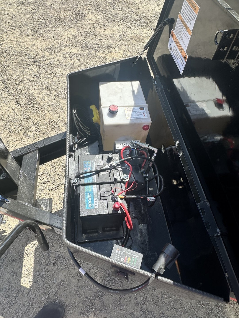 New 2025 Texas Pride Trailers 7x16 14k Dump Trailer