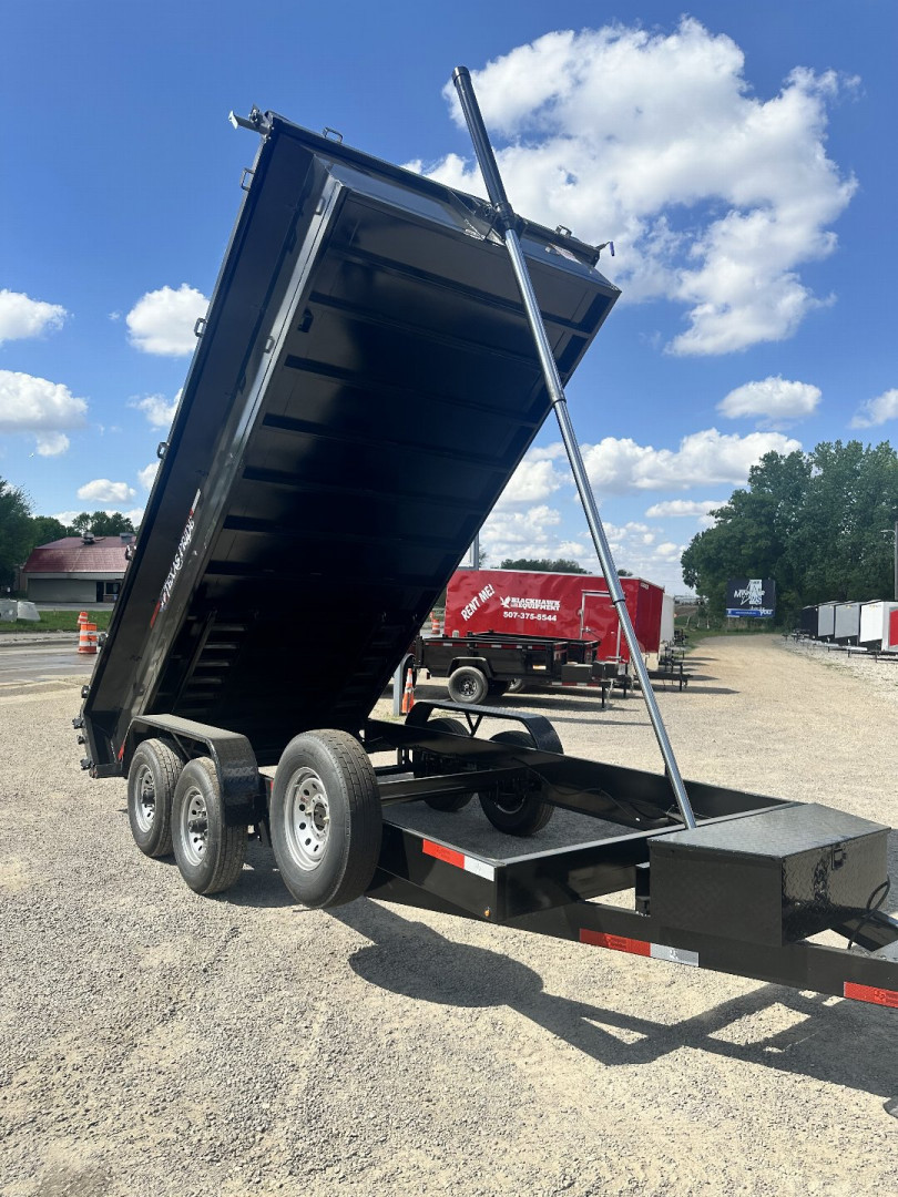 New 2025 Texas Pride Trailers 7x16 14k Dump Trailer