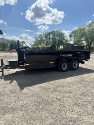 New 2025 Texas Pride Trailers 7x16 14k Dump Trailer