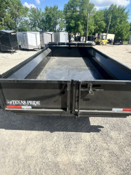 New 2025 Texas Pride Trailers 7x16 14k Dump Trailer