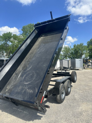 New 2025 Texas Pride Trailers 7x16 14k Dump Trailer