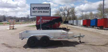 New 2025 Marlon 6x10 Aluminum Utility Dump Trailer
