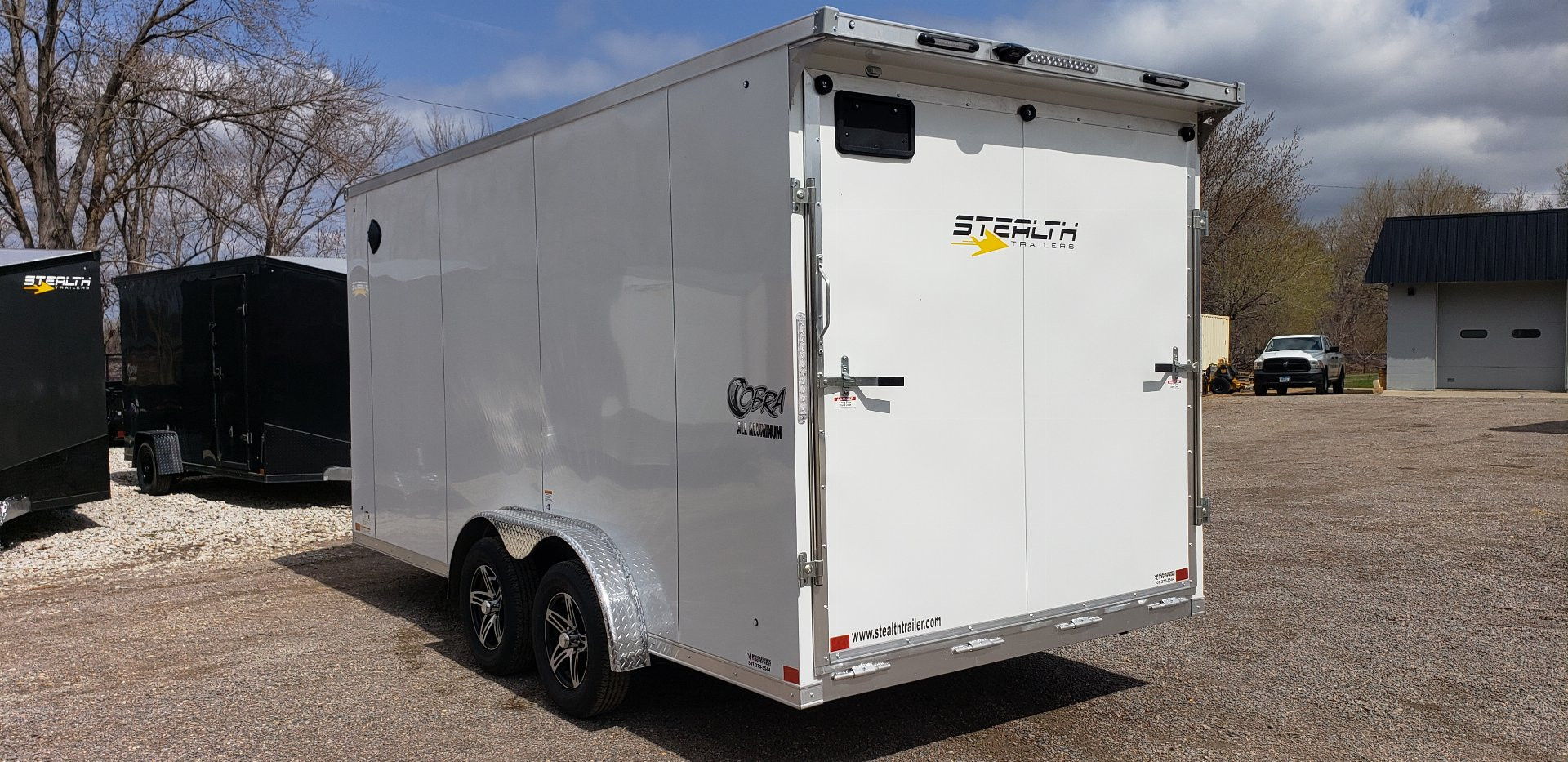 New 2025 STEALTH 7.5x16 Cobra All Aluminum Enclosed Cargo Trailer