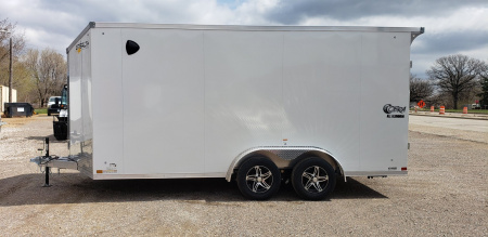 New 2025 STEALTH 7.5x16 Cobra All Aluminum Enclosed Cargo Trailer