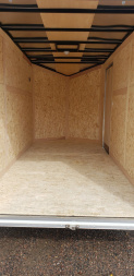 New 2025 Stealth 6x12 Mustang Steel Frame Cargo Enclosed Trailer Barn Door