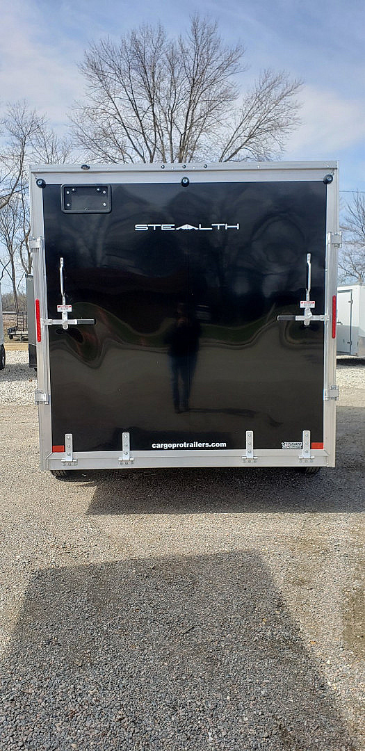 New 2025 AlcomStealth 7.5x14 (7.4x14) All Aluminum Enclosed Cargo Trailer