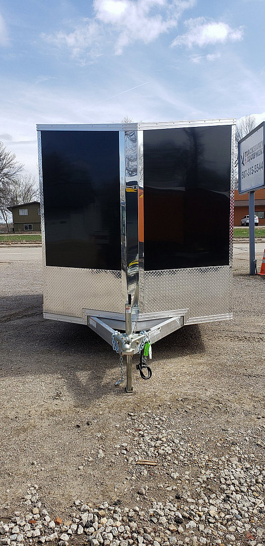 New 2025 AlcomStealth 7.5x14 (7.4x14) All Aluminum Enclosed Cargo Trailer