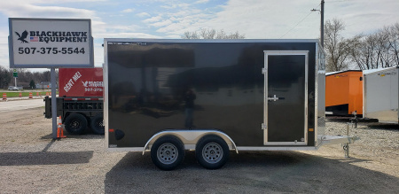 New 2025 AlcomStealth 7.5x14 (7.4x14) All Aluminum Enclosed Cargo Trailer