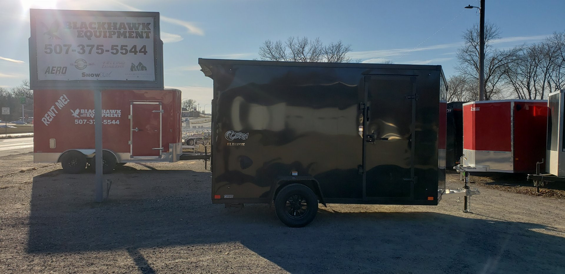 New 2025 Stealth 6x12 Cobra All Aluminum Cargo / Enclosed Trailer