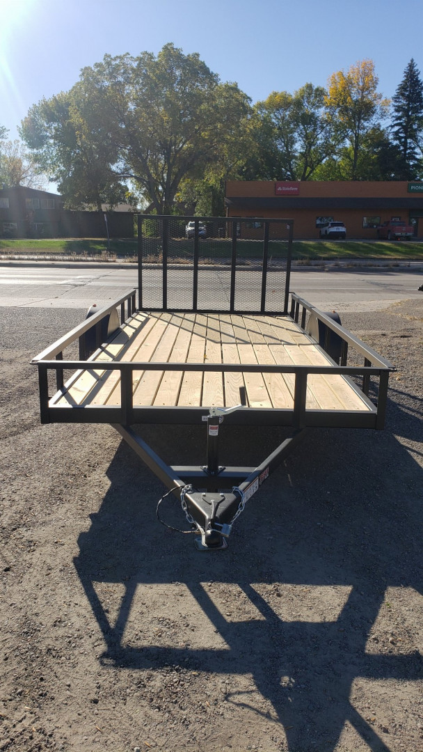 New 2025 Teske Manufacturing 6.5x14 Utility Trailer
