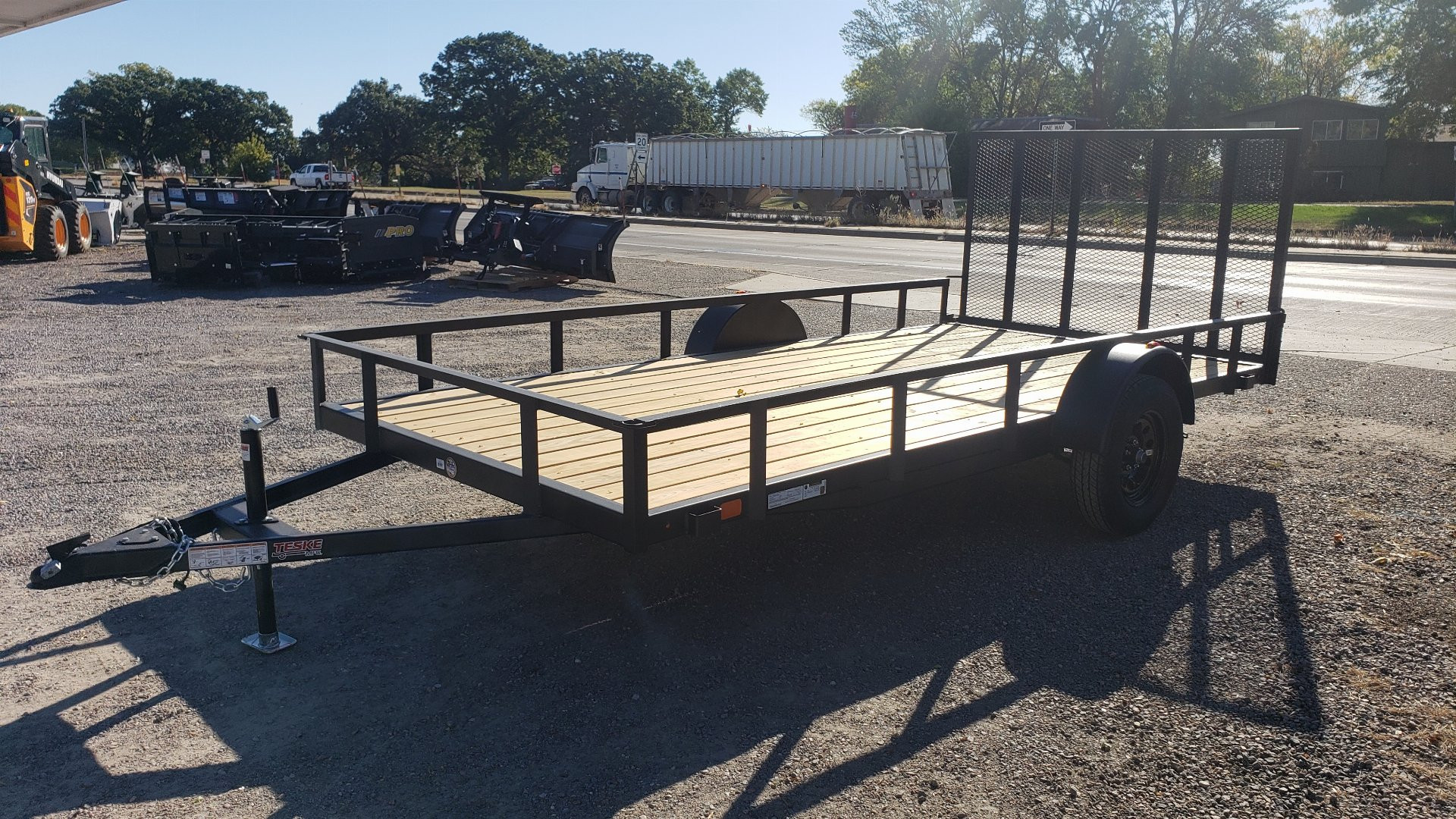 New 2025 Teske Manufacturing 6.5x14 Utility Trailer