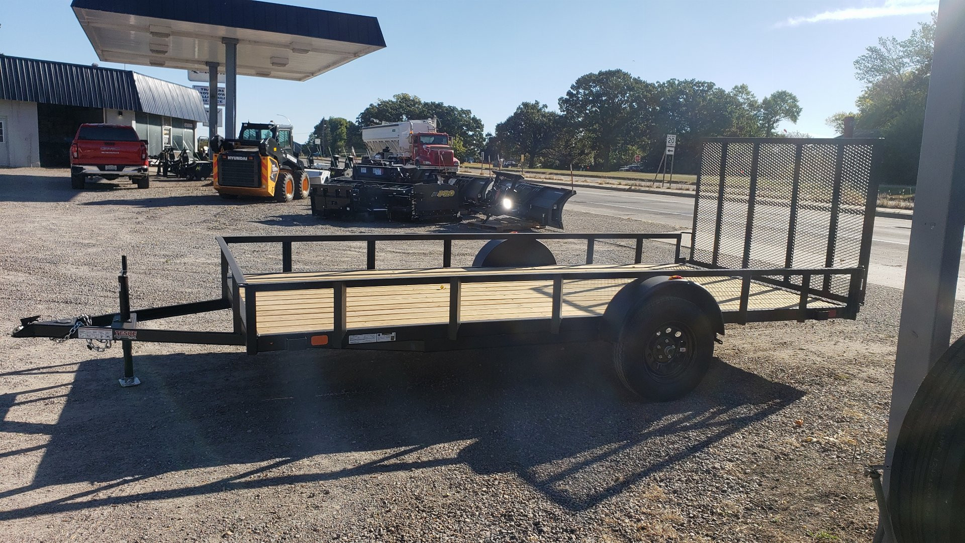 New 2025 Teske Manufacturing 6.5x14 Utility Trailer