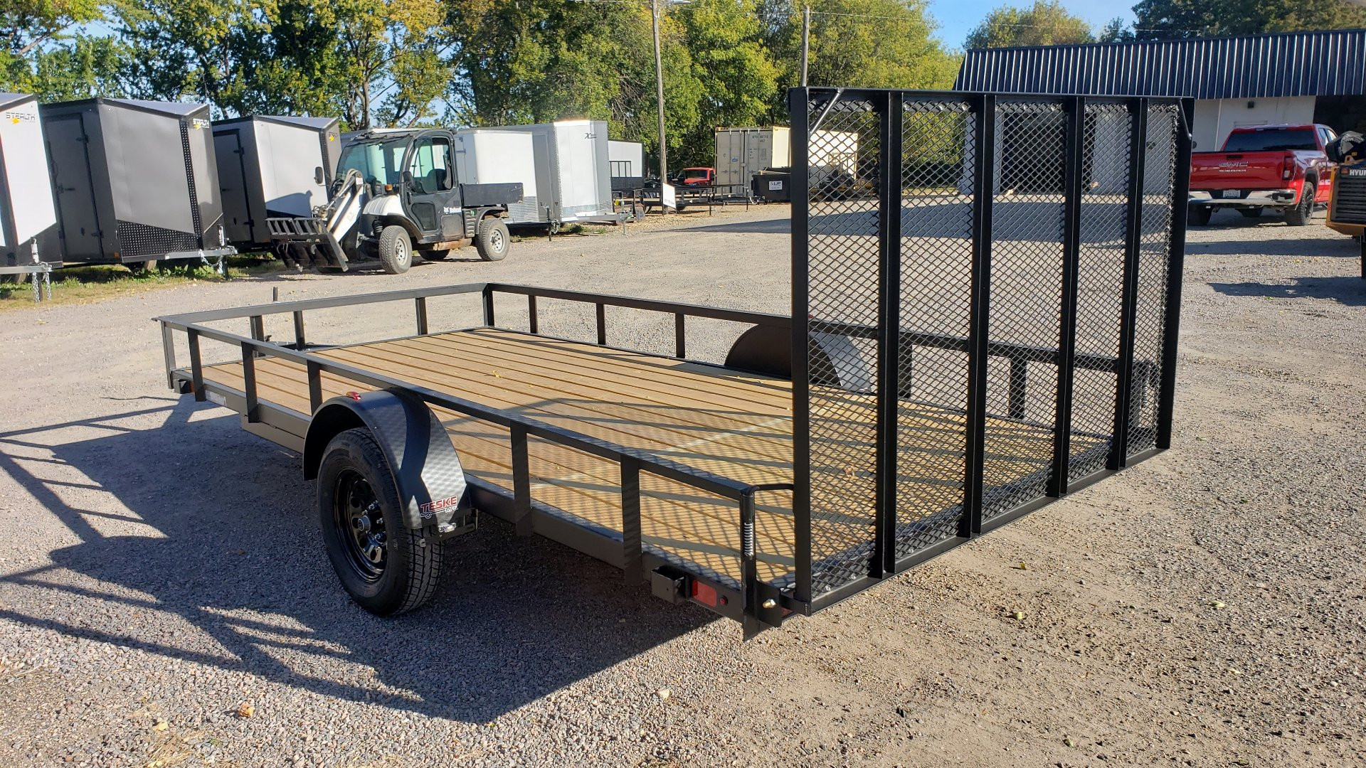 New 2025 Teske Manufacturing 6.5x14 Utility Trailer