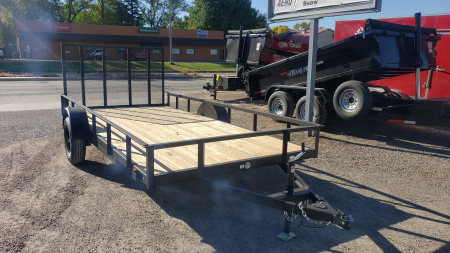 New 2025 Teske Manufacturing 6.5x14 Utility Trailer