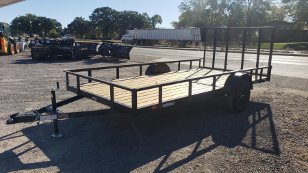 New 2025 Teske Manufacturing 6.5x14 Utility Trailer