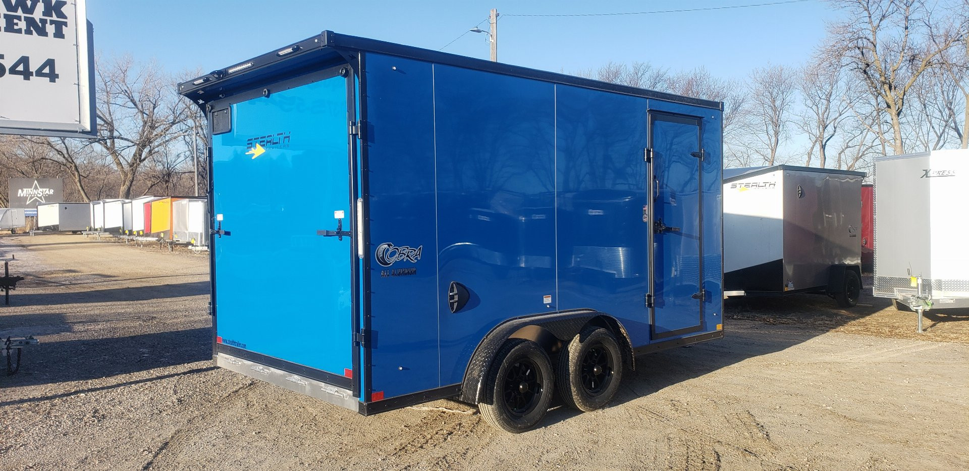 New 2025 STEALTH TRAILERS 7.5x14 All Aluminum Cargo / Enclosed Trailer
