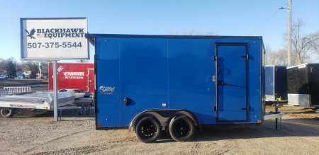 New 2025 STEALTH TRAILERS 7.5x14 All Aluminum Cargo / Enclosed Trailer