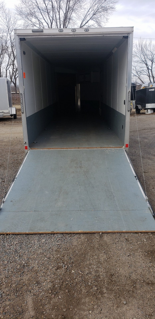 New 2023 Amera-Lite 7x29 Snowmobile Trailer/Enclosed Cargo Trailer