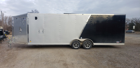 New 2023 Amera-Lite 7x29 Snowmobile Trailer/Enclosed Cargo Trailer